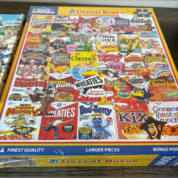 BUNDLE OF 1000PC PUZZLES- one unopened - Picture 3 of 6